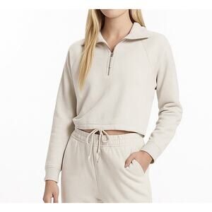 Vuori Half Zip Sedona Pullover Sweatshirt Flaws